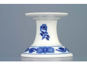 Svícen 1991 bez ouška 6 cm, cibulák, Český porcelán