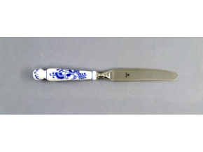 Nůž jídelní 23 cm, cibulák, Český porcelán