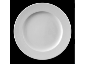 Talíř mělký 28 cm, bílý porcelán, Pureline, Lilien
