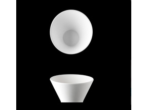 Miska seřízlá 14 cm, bílý porcelán, Pureline, Lilien