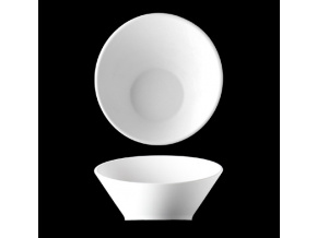 Miska seřízlá 17 cm, bílý porcelán, Pureline, Lilien