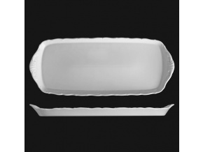 Podnos 37 cm, bílý porcelán, Verona, G. Benedikt