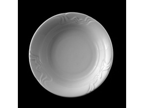 Mísa kompotová 23 cm, bílý porcelán, Melodie, G. Benedikt