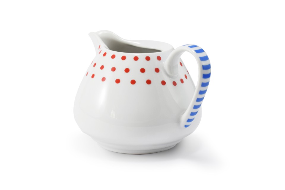 Porcelánová mlékovka, 350 ml, český porcelán, Leander, BeFree