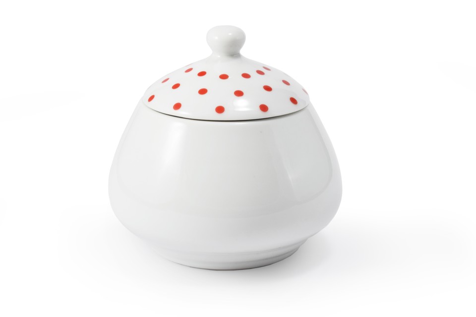 Porcelánová cukřenka, 300 ml, český porcelán, Leander, BeFree