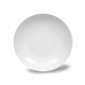 Talíř hluboký, český porcelán Thun, Tom 20 cm, bílý