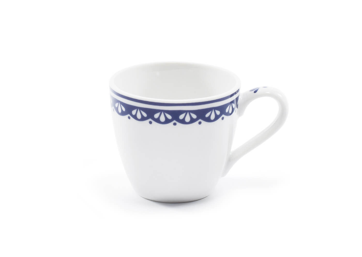 Šálek na espresso, 0,07 l, HyggeLine, modrá, Leander, český porcelán Bez monogramu: Bez monogramu