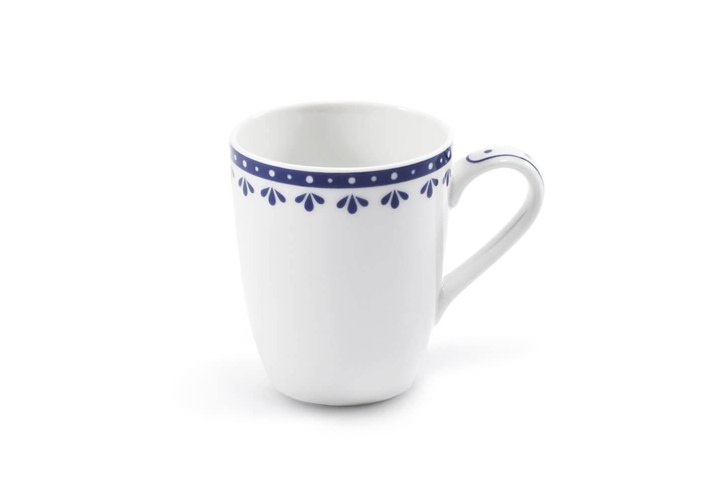 Šálek na espresso, 0,09 l, HyggeLine, modrá, Leander, český porcelán Bez monogramu: Bez monogramu