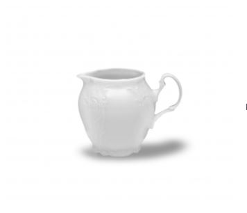 Porcelánový mlékovka, Bernadotte, český porcelán, bílá, 250 ml, Thun 1794