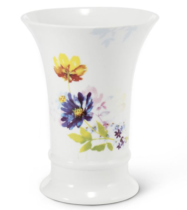 Váza střední, 17 cm, český porcelán, Palouček, Leander