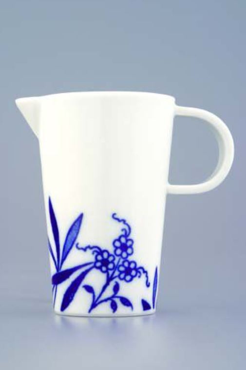 Český porcelán, a.s., Dubí Bohemia Cobalt, mlékovka, 70 ml, český porcelán, Dubí