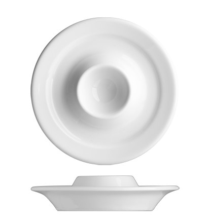 Kalíšek na vejce 12 cm, bílý porcelán, G. Benedikt