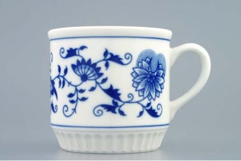 Český porcelán, a.s., Dubí Hrnek Leo bez nápisu  0,30 l,  cibulák, Český porcelán