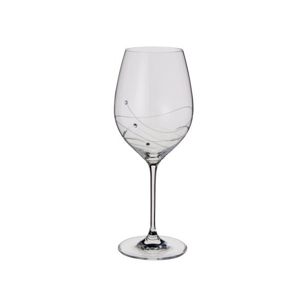 Swarovski, sklenice na víno, 360 ml, Glitz, 2 ks, Dartington Crystal