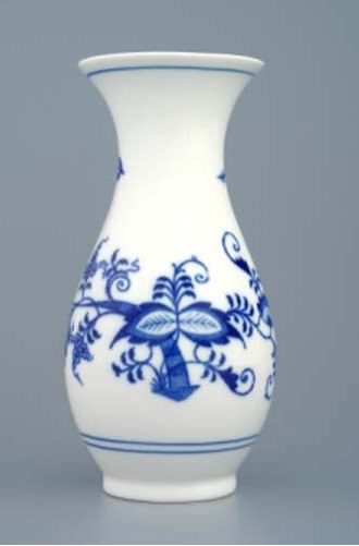 Český porcelán, a.s., Dubí Váza 16,5 cm, cibulák, Český porcelán