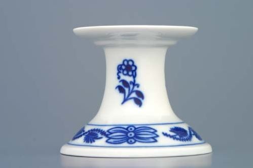 Český porcelán, a.s., Dubí Svícen 1991 bez ouška 6 cm, cibulák, Český porcelán