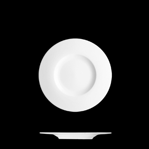 Moderní porcelánový talíř dezertní 17 cm, karlovarský porcelán G Benedikt
