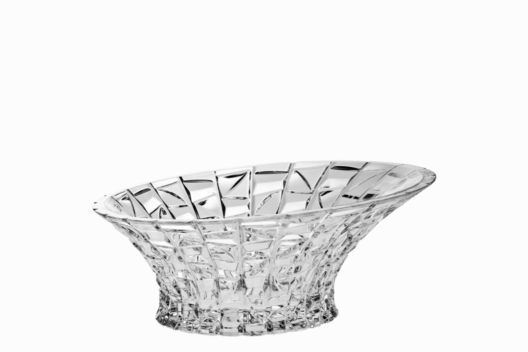 Křišťálová mísa Bohemia Crystal Patriot, průměr 33 cm