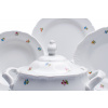 Jídelní souprava, karlovarský porcelán, Ophelia házenka, Thun RZ, 25 d.