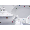 Jídelní souprava, karlovarský porcelán, Ophelia házenka, Thun RZ, 25 d.