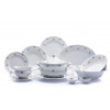 Jídelní souprava, karlovarský porcelán, Ophelia házenka, Thun RZ, 25 d.