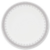HyggeLine, talíř mělký, 26 cm, šedá, Leander, český porcelán