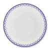 HyggeLine, talíř hluboký, 22 cm, modrá, Leander, český porcelán
