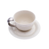Kelt, šálek s podšálkem 0,2 l, slon. kost, platina, Rudolf Kämpf