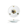 talíř dezertní, myslivecký motiv, český porcelán, Leander, 19 cm ..