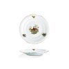 talíř dezertní, myslivecký motiv, český porcelán, Leander, 19 cm -