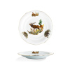 talíř mělký, motiv jelen, český porcelán, Leander, 25 cm