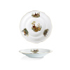 talíř na polévku, myslivecký porcelán, Leander, 24 cm