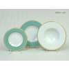Luxusní porcelánové talíře, karlovarský porcelán, 2612, Rudolf Kämpf
