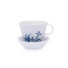 Bohemia Cobalt, šálek a podšálek kávový, 145 ml, porcelán, Dubí