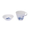 Bohemia Cobalt, šálek a podšálek kávový, 145 ml, porcelán, Dubí..