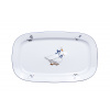 Podnos čtyřhranný, 32 cm, husy, Angelika, český porcelán, Thun