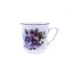 Hrnek Karel, 270 ml, Český porcelán Dubí, maceška