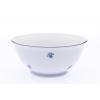 Miska na polévku, 16 cm, modrá házenka, český porcelán