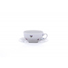 Šálek na čaj, český porcelán, Verona, 250 ml, házenka, G. Benedikt