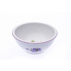 Miska hladká na polévku, 16 cm, fialky, porcelán Dubí