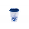 Hrnek na kávu s sebou, 310 ml, cibulák, porcelán Dubí