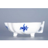 Cukřenka list na nožkách  10,8 cm,  cibulák, Český porcelán