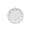 Talíř mělký, český porcelán, házenka, 26 cm, G. Benedikt