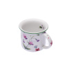 Hrnek Tina, 100 ml, jarní květiny, porcelán Dubí..