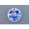 Dóza na sladidlo kulatá  7 cm, cibulák, Český porcelán