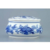 Dóza šperkovnice kulatá s víčkem  9 cm, cibulák, Český porcelán