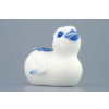 Kuřátko 8 cm, cibulák, Český porcelán