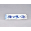 Svícen plochý zvonek 87 x 68 x 22 mm, cibulák, Český porcelán