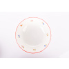 Miska na müsli, 16 cm, Ophelia, házenka s červeným proužkem, Thun RZ