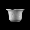 Svícen 6 cm, bílý porcelán, Melodie, G. Benedikt